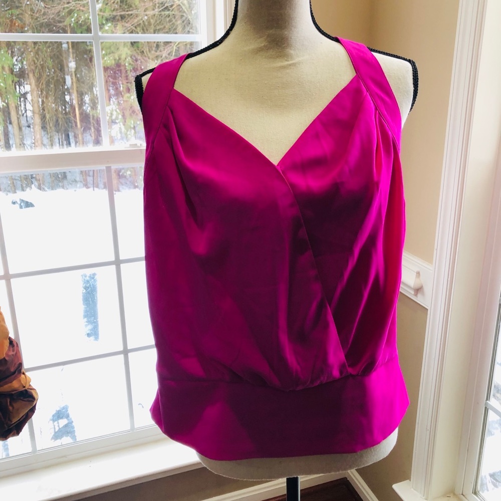 NWT New York & Company Pink Sleeveless Top